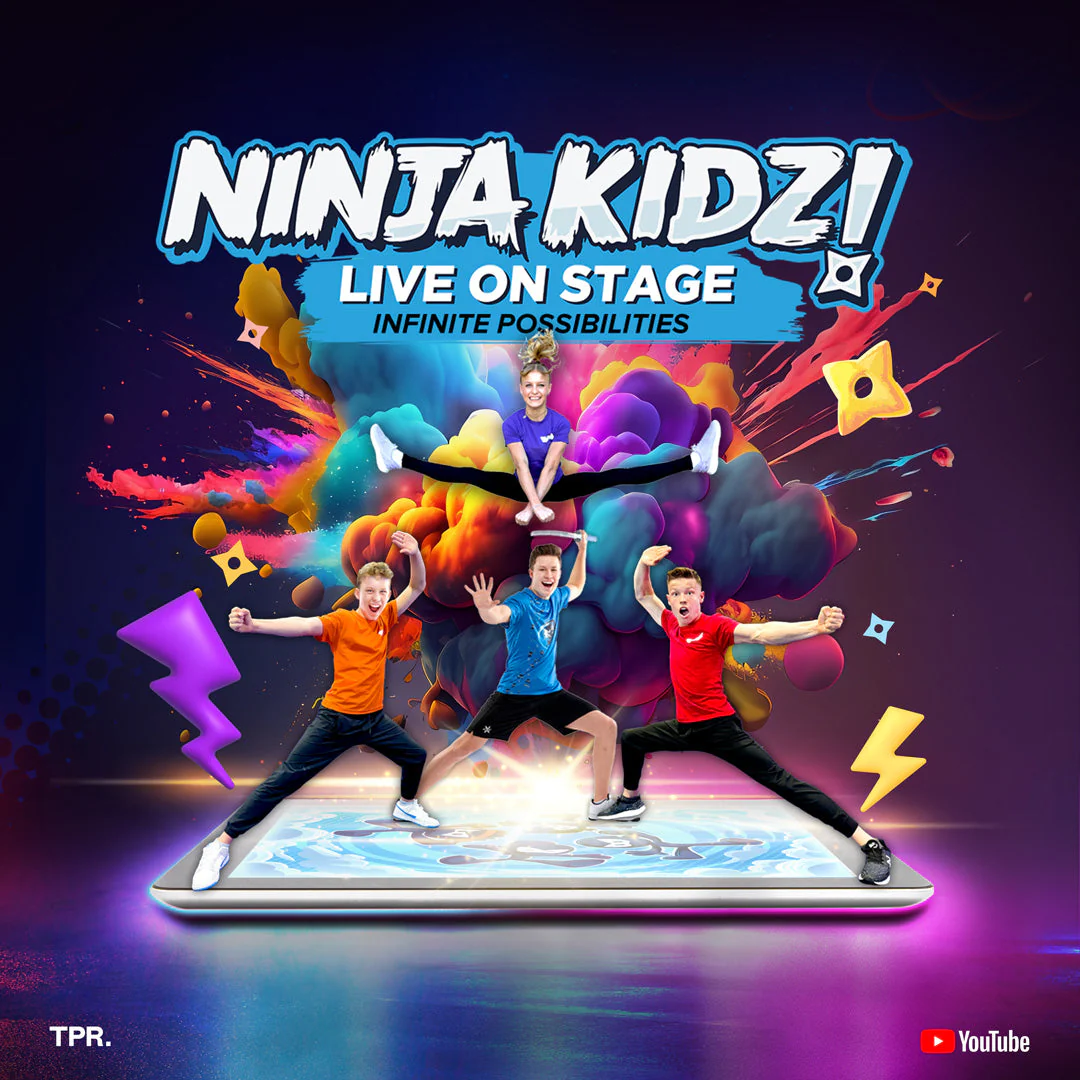 Ninja Kidz 2026 concert poster